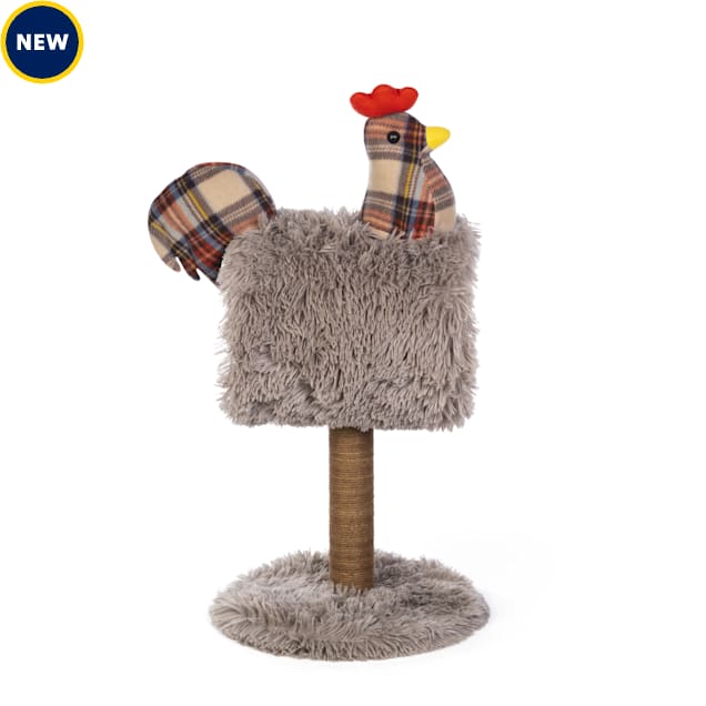 Prevue Pet Products Cozy Chicken Tower Cat Tree, 25.5" H Petco