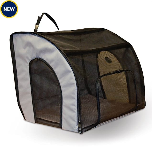 K H Gray Travel Safety Carrier for Pets Small