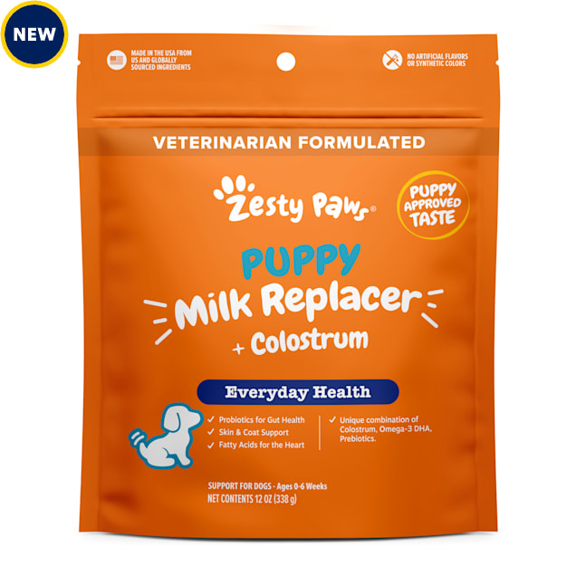 Zesty Paws Puppy Milk Replacer Supplement for Dogs, 12 oz. Petco