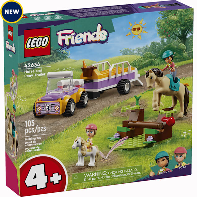 LEGO Friends Horse and Pony Trailer, 105 pieces - Carousel image #1