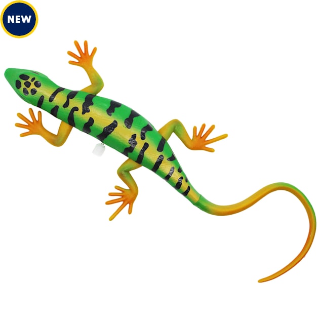 Playology Windup Lizard Kitten Toy Motorized & Playful