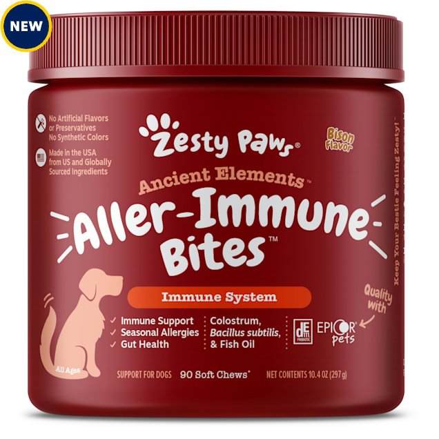 Zesty paws allergy immune bites petco hot sale