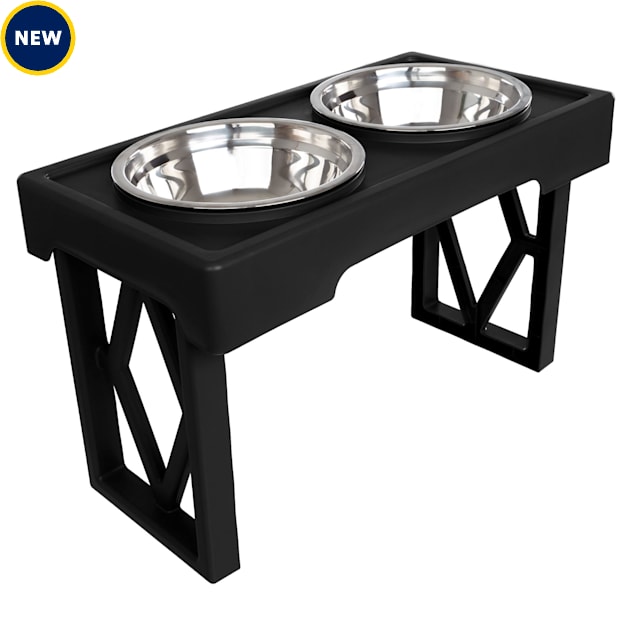 Petco dog bowl stands top