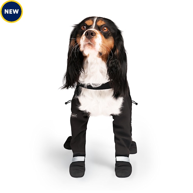 Canada Pooch Short Suspender Boots for Dogs 2 Black Petco