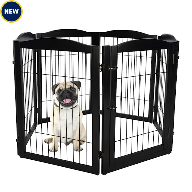 Extra wide accordion gate clearance