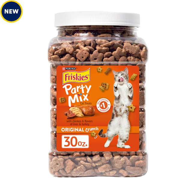 Friskies Party Mix Original Crunch Cat Treats, 30 oz. - Carousel image #1