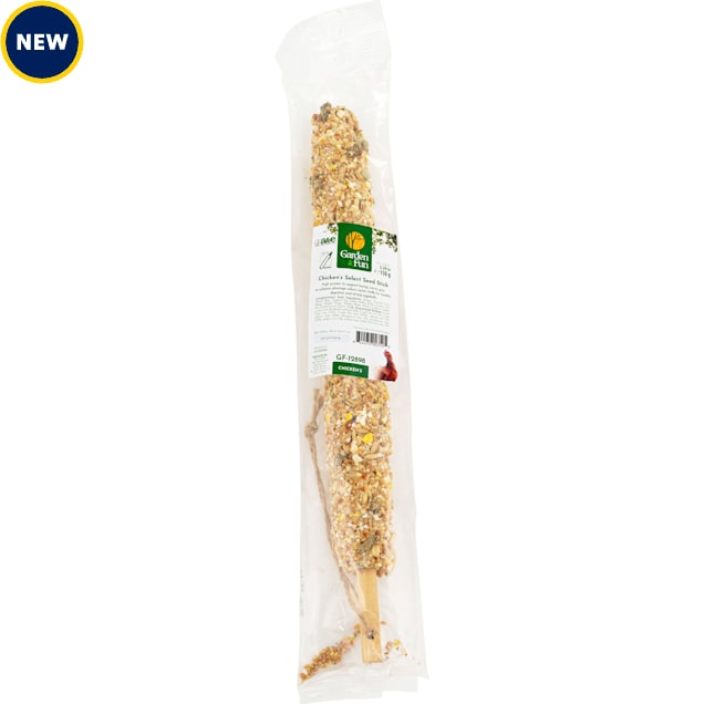 A&E Cage Company Garden & Fun Chicken's Select Seed Stick, 5.29 oz. - Carousel image #1