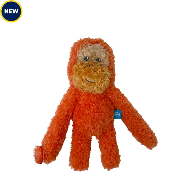 Bark-A-Boo Tuff Orangutan Dog Toy, Small - Carousel image #1