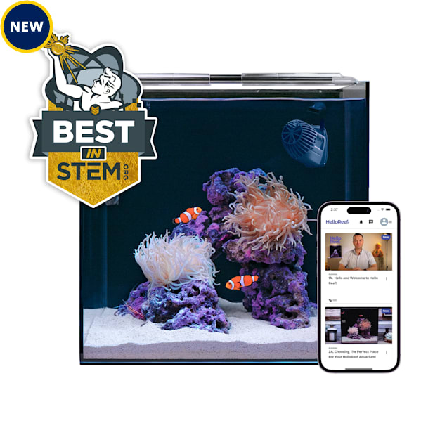 HELLOREEF Clownfish & Anemone Aquarium Kit, 15 Gallons. - Carousel image #1