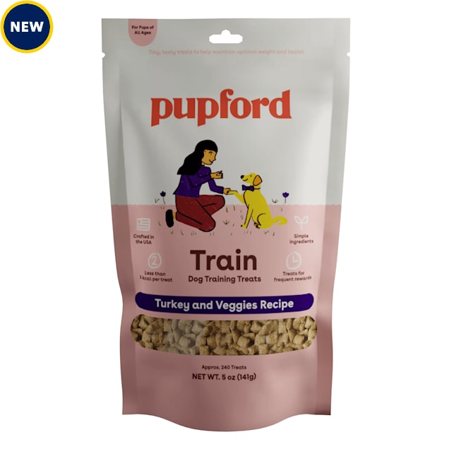 Pupford Freeze Dried Turkey and Veggies Dog Training Treats, 5 oz. - Carousel image #1