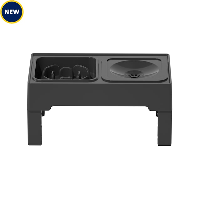 ELS Pet 2 in 1 Elevated Feeding Station for Dogs Slow Bowl Floating Bowl 4.25 Cups Petco
