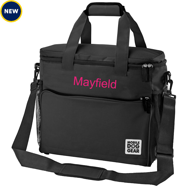 Personalized dog travel bag top