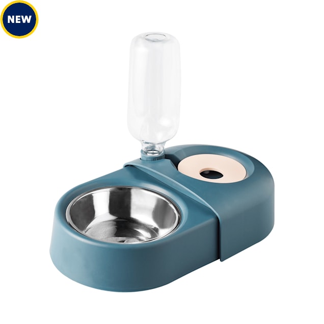 HANAMYA 2-in-1 Pet Feeder Set for Puppys and Cats, 2 Cups - Carousel image #1