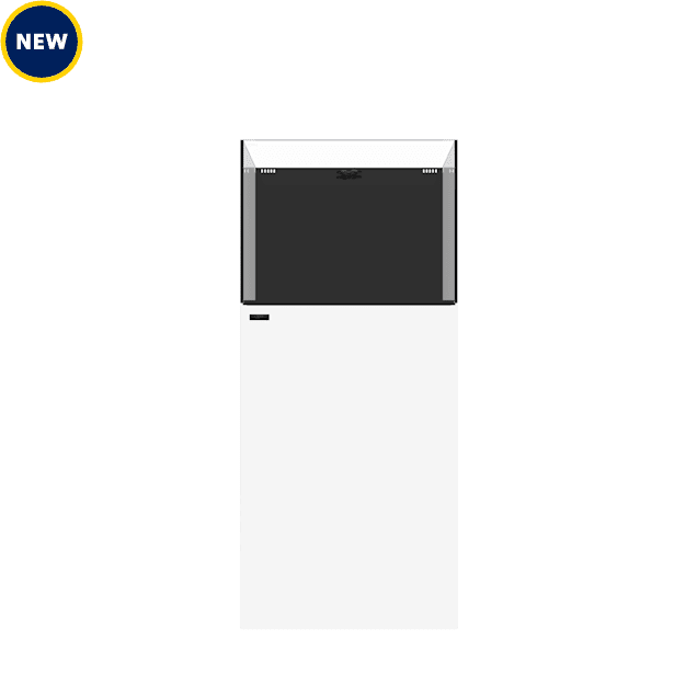 Waterbox Aquariums White AIO 35.2 Aquarium, 23.6" L X 19.7" W X 53.1" H, 33 Gallons - Carousel image #1