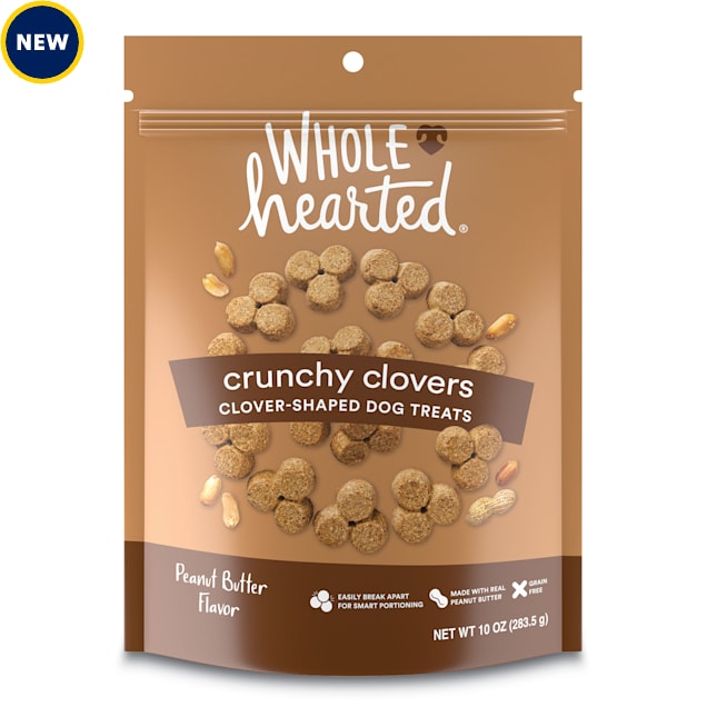 WholeHearted Grain Free Peanut Butter Biscuit Dog Treats, 10 oz. - Carousel image #1