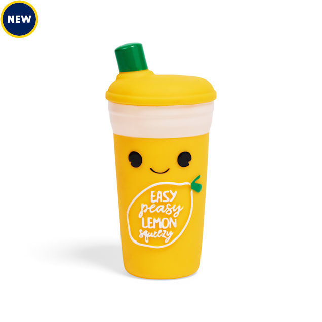 Petco Vinyl Lemonade Dog Toy, Small - Carousel image #1