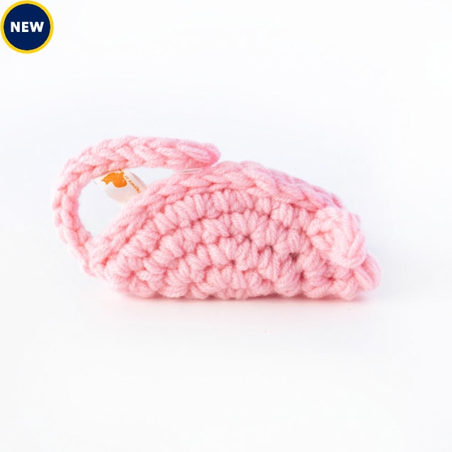 Friends of Normie Pink Handmade Catnip Mice Cat Toy - Carousel image #1