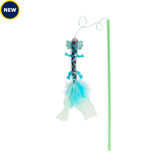 Leaps & Bounds Axolotl Cat Teaser Toy, Large - Carousel image #1