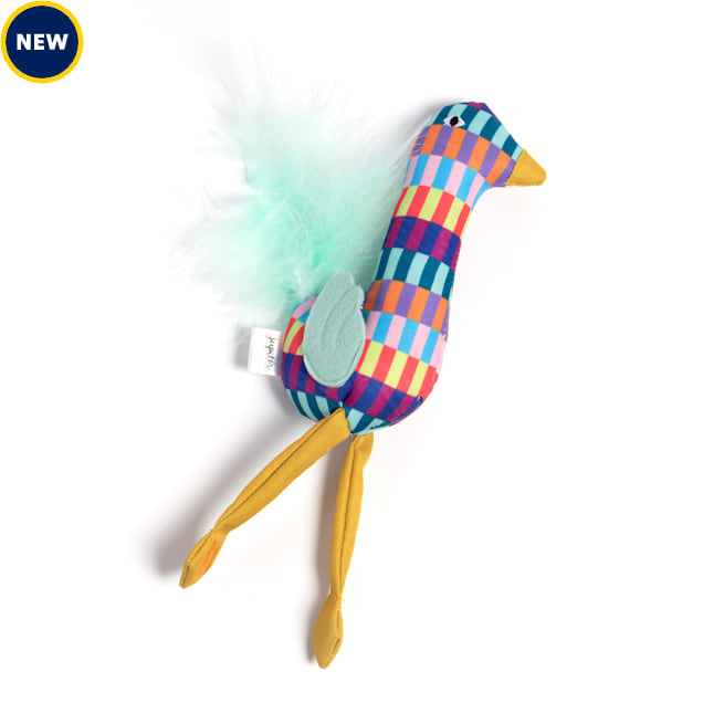 Jupiter Large Quirky Bird Kicker Cat Toy, Small - Carousel image #1