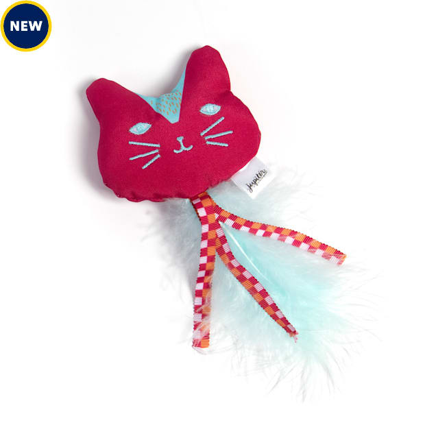 Jupiter Pink Floating Feline Feather Cat Toy, Small - Carousel image #1