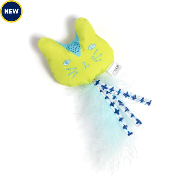 Jupiter Green Floating Feline Feather Cat Toy, Small - Carousel image #1