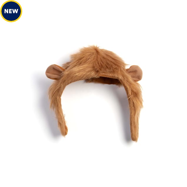 Jupiter King of the Jungle Lion's Mane Cat Costume, Tan - Carousel image #1