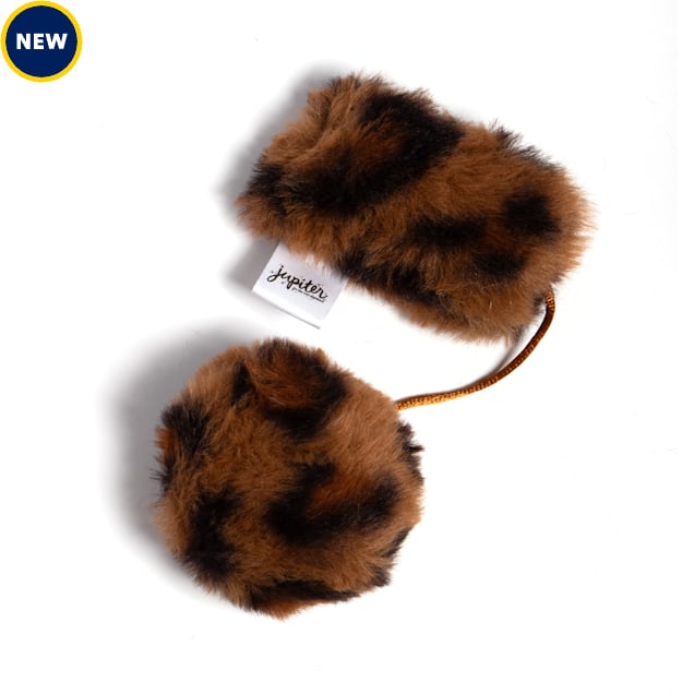 Jupiter Brown Cheetah Print Pounce Cat Toy - Carousel image #1