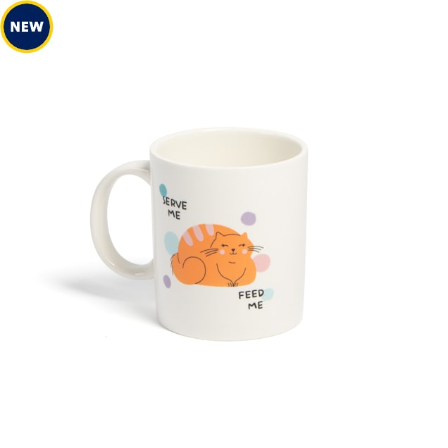 Jupiter Serve Me, Feed Me Cat Mug - Carousel image #1