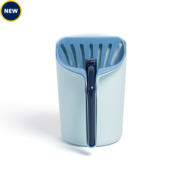 Jupiter Blue Cat Litter Scoop Set, Medium - Carousel image #1