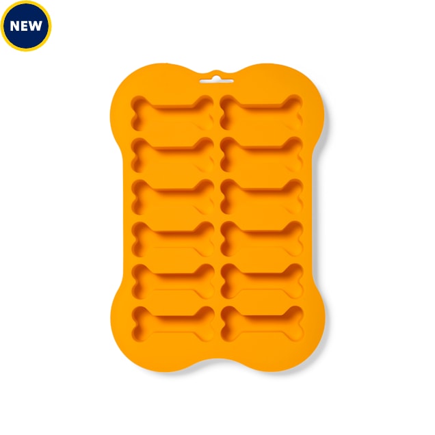 Youly Dog Bone Shaped Ice Mold Cube Tray Toy, Small - Carousel image #1
