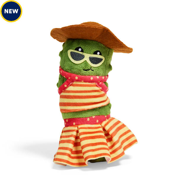 Youly Summer Style Pickle Plush Dog Toy, Small - Carousel image #1