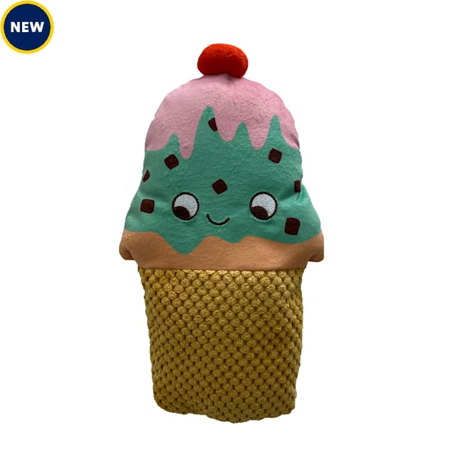 Bark-A-Boo Ice Cream Sundae Dog Toy, Medium - Carousel image #1