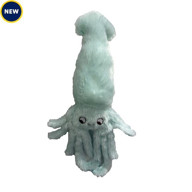 Bark-A-Boo Squid Squeak Crunch Bttle Dog Toy, Medium - Carousel image #1