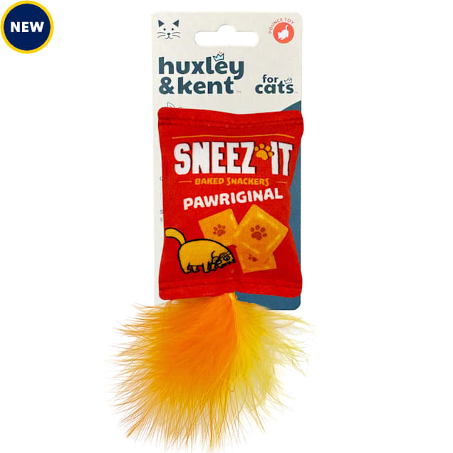 Huxley & Kent Sneeze-It Plush Catnip Cat Toy, Small - Carousel image #1