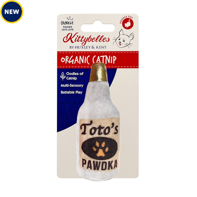 Huxley & Kent Toto's Pawdka Plush Catnip Cat Toy, Small - Carousel image #1