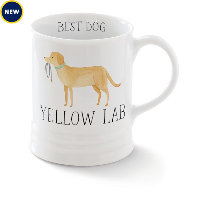 PetShop by Fringe Studio Yellow Lab Mug, Small - Carousel image #1