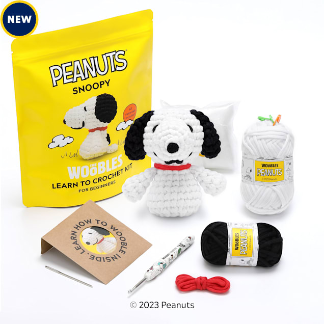 The Woobles Snoopy Crochet Kit - Carousel image #1