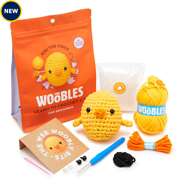 The Woobles Kiki the Chick Crochet Kit - Carousel image #1