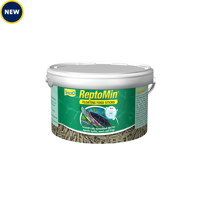 Tetra Reptomin Floating Food Sticks for Aquatic Turtles, Newts and Frogs, 1.43 lbs. - Carousel image #1