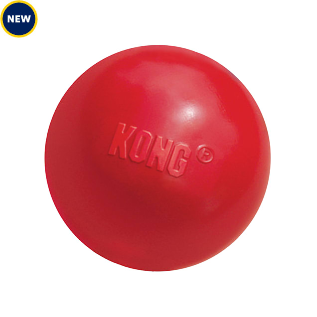 KONG Ball W/Hole Dog Toy, Large - Carousel image #1