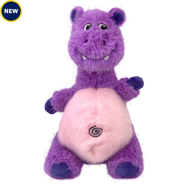 KONG Knots Belly Hippo Dog Toy, Medium/Large - Carousel image #1