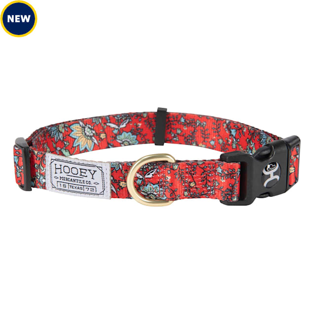 Hooey Nomad Dog Collar, Medium, Western Floral - Carousel image #1