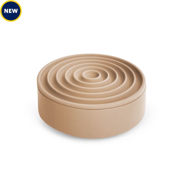 Lambwolf 3-IN-1 Bento Slow Feeder, Brown - Carousel image #1