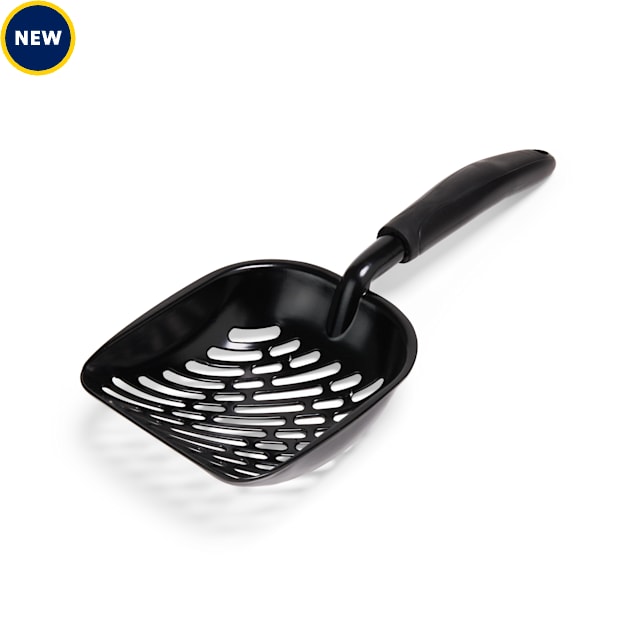 So Phresh Black Comfort Grip Cat Litter Scoop - Carousel image #1