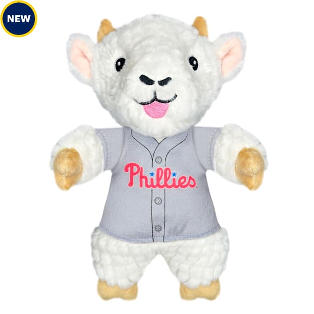 Pets First Philadelphia Phillies Goat Plush Dog & Cat Toy, Medium - Carousel image #1