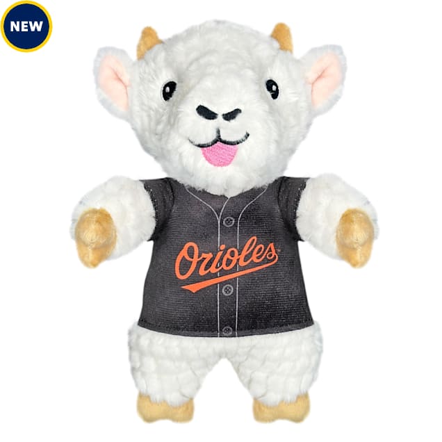 Pets First Baltimore Orioles Goat Plush Dog & Cat Toy, Medium - Carousel image #1