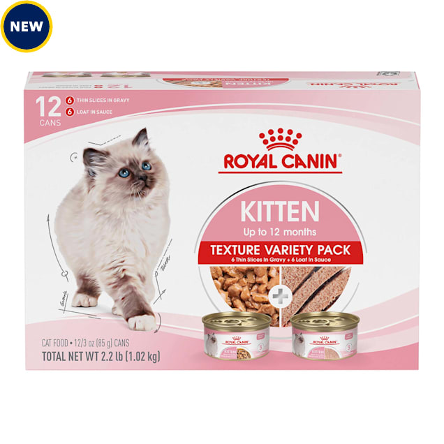 Royal Canin Feline Health Nutrition Kitten Wet Food Variety Pack, 3 oz., Count of 12 - Carousel image #1