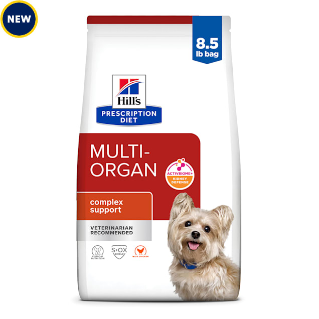 Hill's Prescription Diet Multi-Organ Support Chicken Dry Dog Food, 8.5 lbs. - Carousel image #1