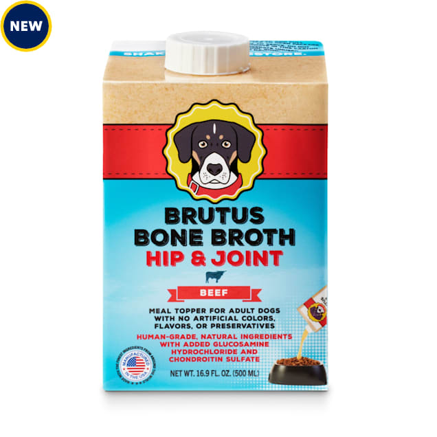 Brutus Bone Broths Beef Hip & Joint for Dog Food, 16.9 oz. - Carousel image #1