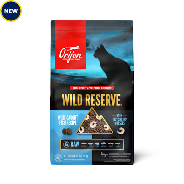 ORIJEN Wild Reserve Wild-Caught Fish Recipe Dry Cat Food, 6.5 lbs. - Carousel image #1